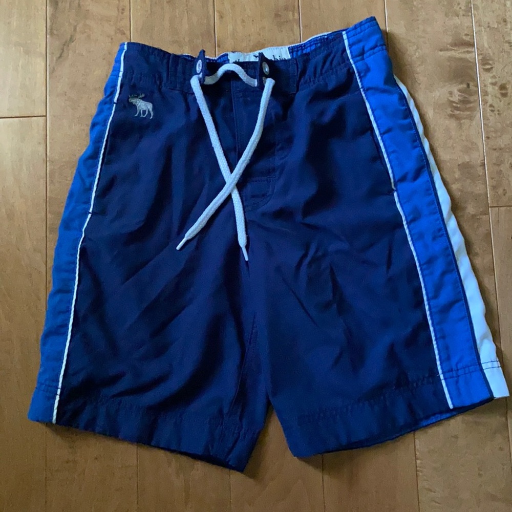 ABERCOMBIE KIDS BOYS SWIM TRUNKS SZ S
